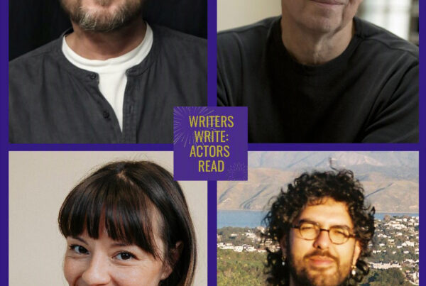 Writers Write : Actors Read, 4 November at 7pm, with Stephen Lovatt, Chye-Ling Huang, Bill Manhire and Shariff Burke
